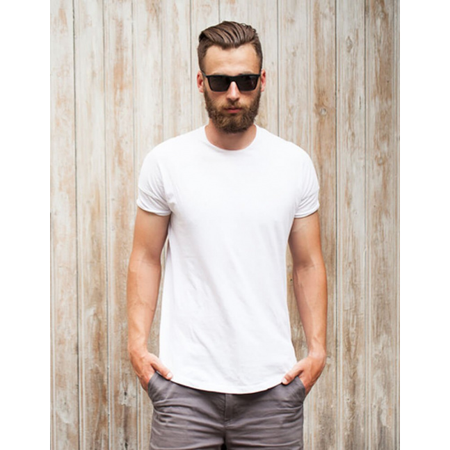 Men's white T-shirt RX2571