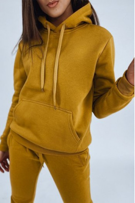 BASIC women's sweatshirt with a camel hood BY0560