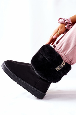 Women's Snow Boots Big Star II274123 Black