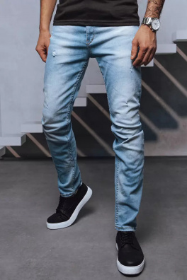 Spodnie męskie jeansowe niebieskie Dstreet UX3646