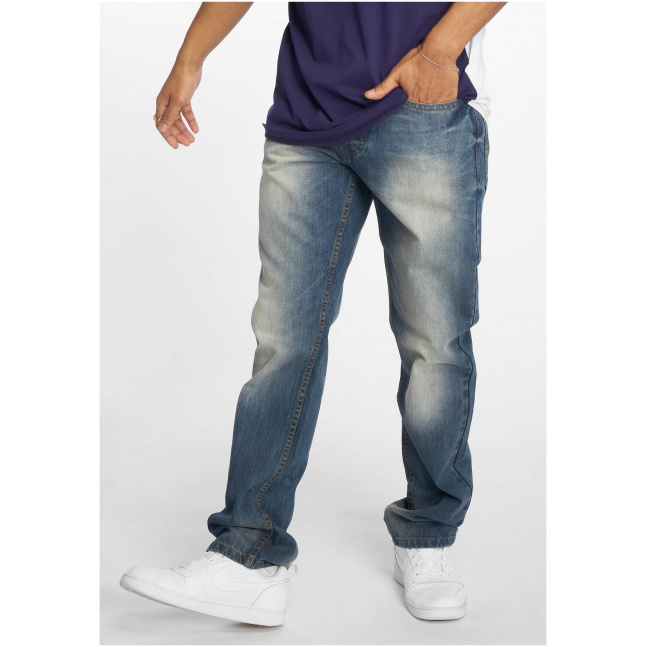 Rocawear TUE Relax Fit  Jeans offwhite/yellow/black