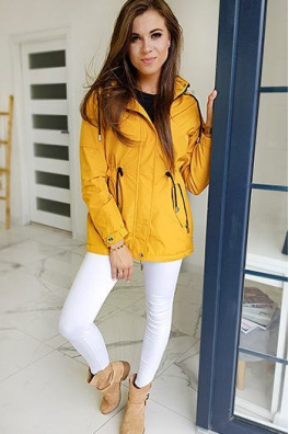 STENDI yellow women's parka jacket TY1331