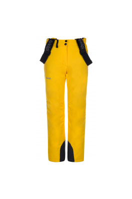 Dívčí lyžařské kalhoty Kilpi ELARE-JG žluté