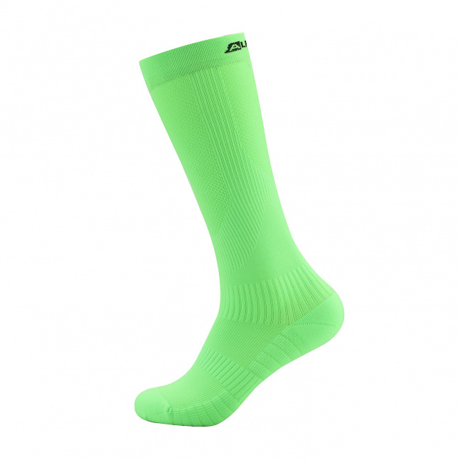 Ponožky s antibakteriální úpravou ALPINE PRO REDOVICO 2 neon green gecko