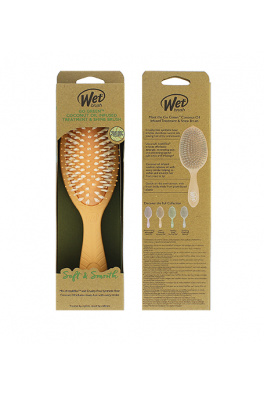 Wet Brush Go Green Treatment & Shine Brush Coconut