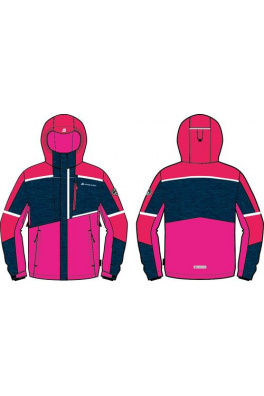 Dětská lyžařská bunda s membránou ptx ALPINE PRO MELEFO diva pink