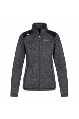 Women's fleece sweatshirt Regin-w dark gray - Kilpi