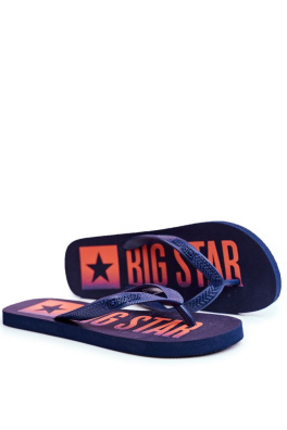 Men's Slides Flip flops Big Star Navy FF274A468