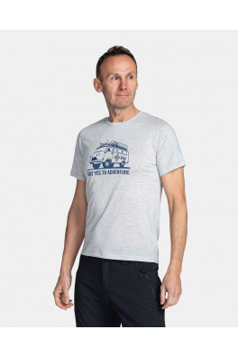 Pánské funkční tričko Kilpi GAROVE-M Světle šedá