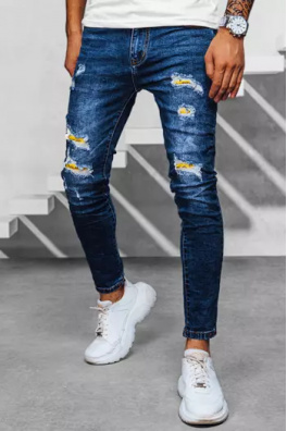 Spodnie męskie jeansowe niebieskie Dstreet UX3932