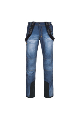 Pánské softshellové kalhoty Kilpi JEANSO-M modré