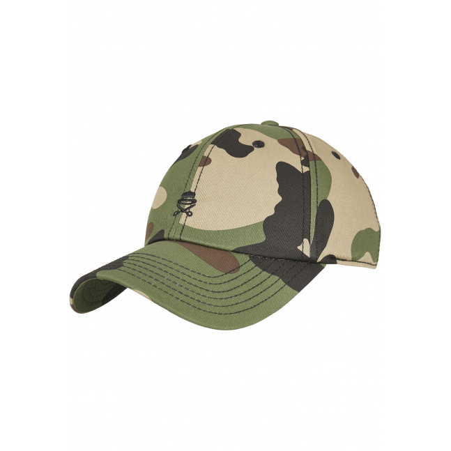C&S PA Small Icon Curved Cap woodland/black