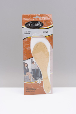 Corbby LEDER STICK Skórzane wkładki, wklejki do butów