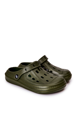 Men's Crocs Flip Flops Befado 154M004 Khaki