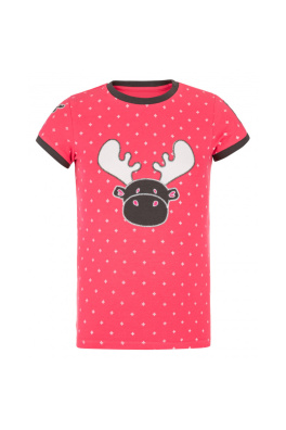 Girl's cotton t-shirt Malga-jg pink - Kilpi