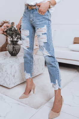 Spodnie damskie jeansowe ROX niebieskie Dstreet UY1139