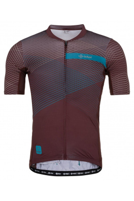 Pánský cyklistický dres Kilpi NERITO-M tmavě červený