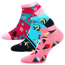 3PACK dětské ponožky Lonka vícebarevné (Dedonik - Mix B)