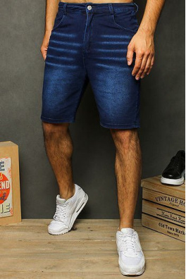Men's navy blue shorts SX1286