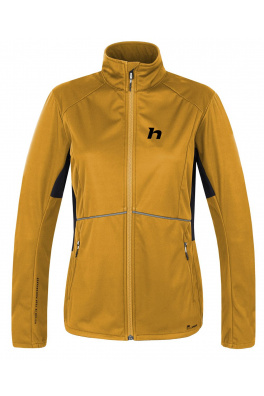 Dámská běžecká bunda Hannah ALISON golden yellow/anthracite
