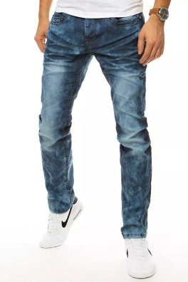 Spodnie męskie jeansowe niebieskie UX2934