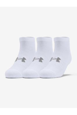 3PACK ponožky Under Armour bílé (1346772 100)