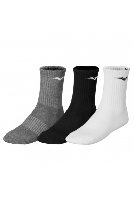 Training 3P Socks / Whire/Black/Melange