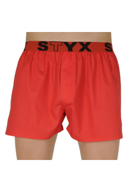 Pánské trenky Styx sportovní guma červené Velikost: XL