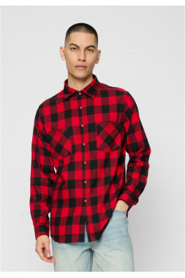 Checked Flanell Shirt blk/red