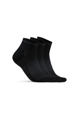 Ponožky CRAFT CORE Dry Mid 3p černá