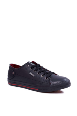Men's Leather Sneakers BIG STAR DD174259 Black