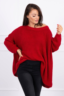 Sweater Oversize red