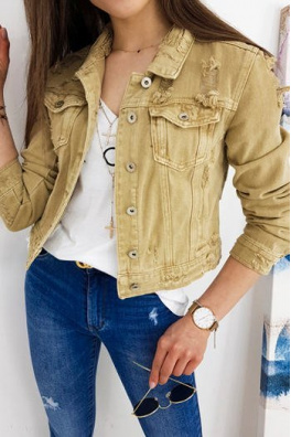 BUENOS women's denim jacket beige TY1249