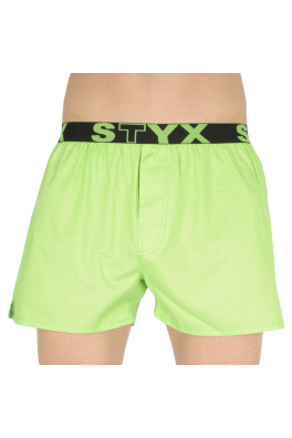 Pánské trenky Styx sportovní guma zelené Velikost: XL