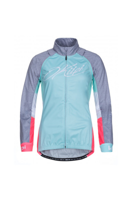 Women's cycling jacket Zain-w turquoise - Kilpi