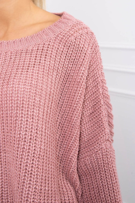 Sweater Oversize dark pink