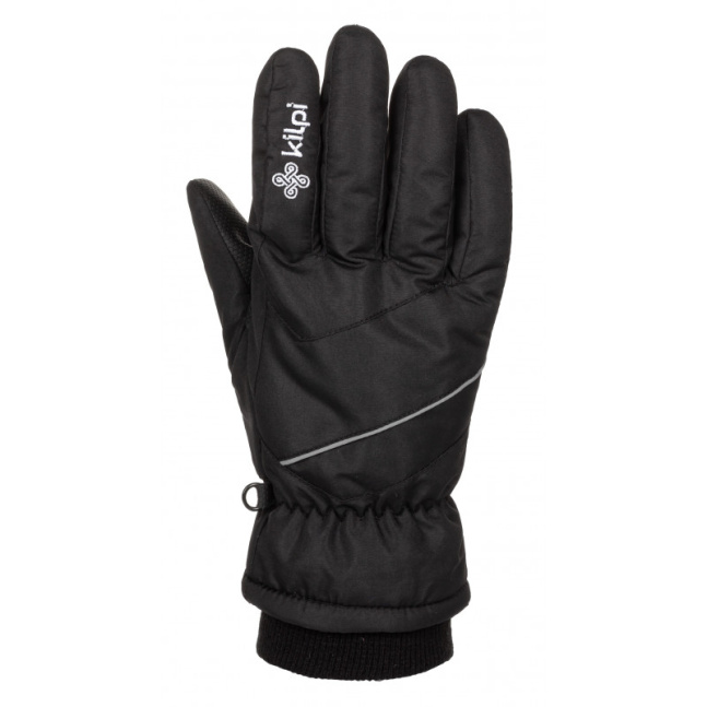 Unisex lyžařské rukavice Kilpi TATA-U černé