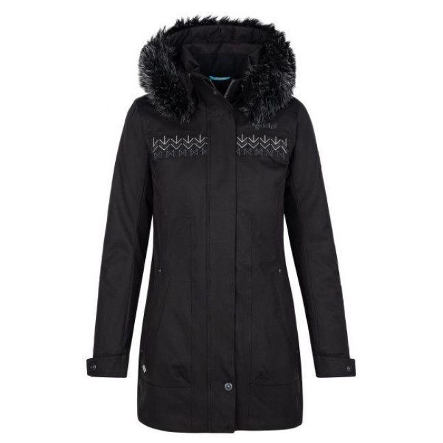 Dámský zimní kabát Kilpi PERU-W černý