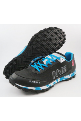Krosová obuv Nvii FOREST 2 - černá s modrou