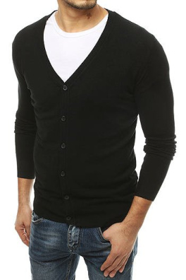 Sweter męski czarny WX1540