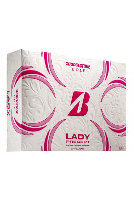 Dámské golfové míčky Precept Lady Pink 3ks