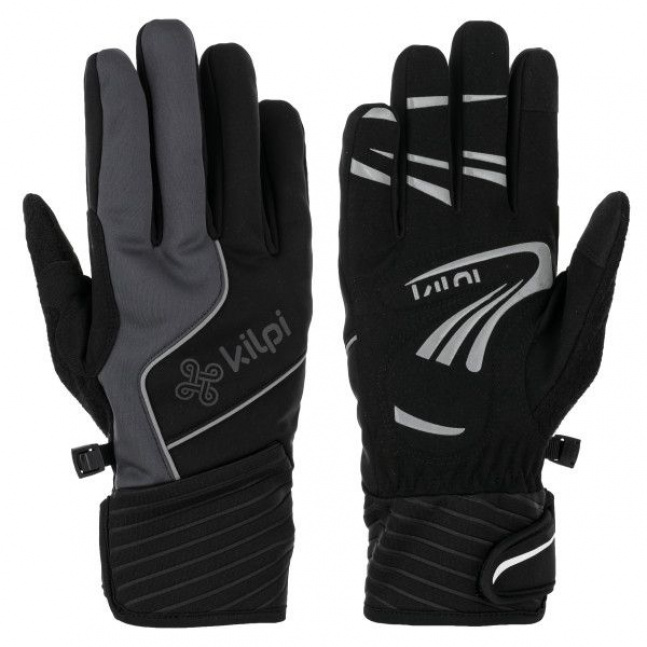 Softshellové rukavice Kilpi ROT-U černé