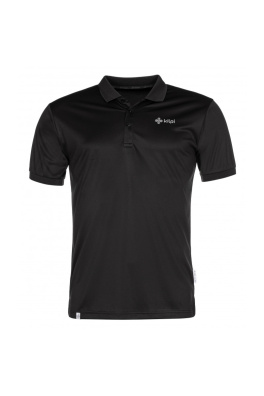 Men's functional polo shirt Collar-m black - Kilpi