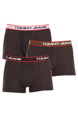 3PACK pánské boxerky Tommy Hilfiger černé Velikost: M