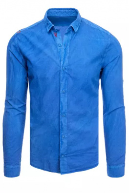 Koszula męska niebieska Dstreet DX2318