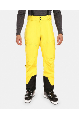 Pánské membránové kalhoty Kilpi LAZZARO-M Žlutá