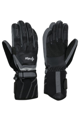 Pánské lyžařské rukavice Kilpi STREIF-U černé