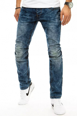 Spodnie męskie jeansowe niebieskie UX2937