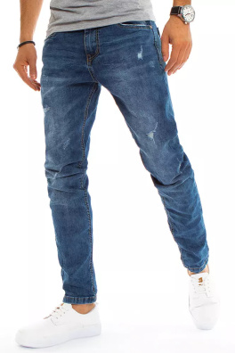Spodnie męskie jeansowe niebieskie Dstreet UX3215