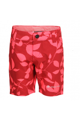 Dětské softshellové šortky ALPINE PRO MORCO diva pink varianta pb